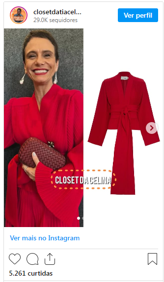 Instagram  - Closet da Celina | Feira Shop